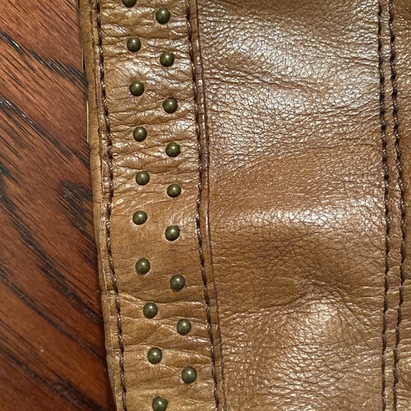 Womens Vince Camuto size 8 , intentional burnished Boot, Cognac color - Picture 8 of 12